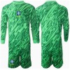 Brasilien Torwart Heimtrikot Copa America 2024 Langarm (+ kurze hosen)